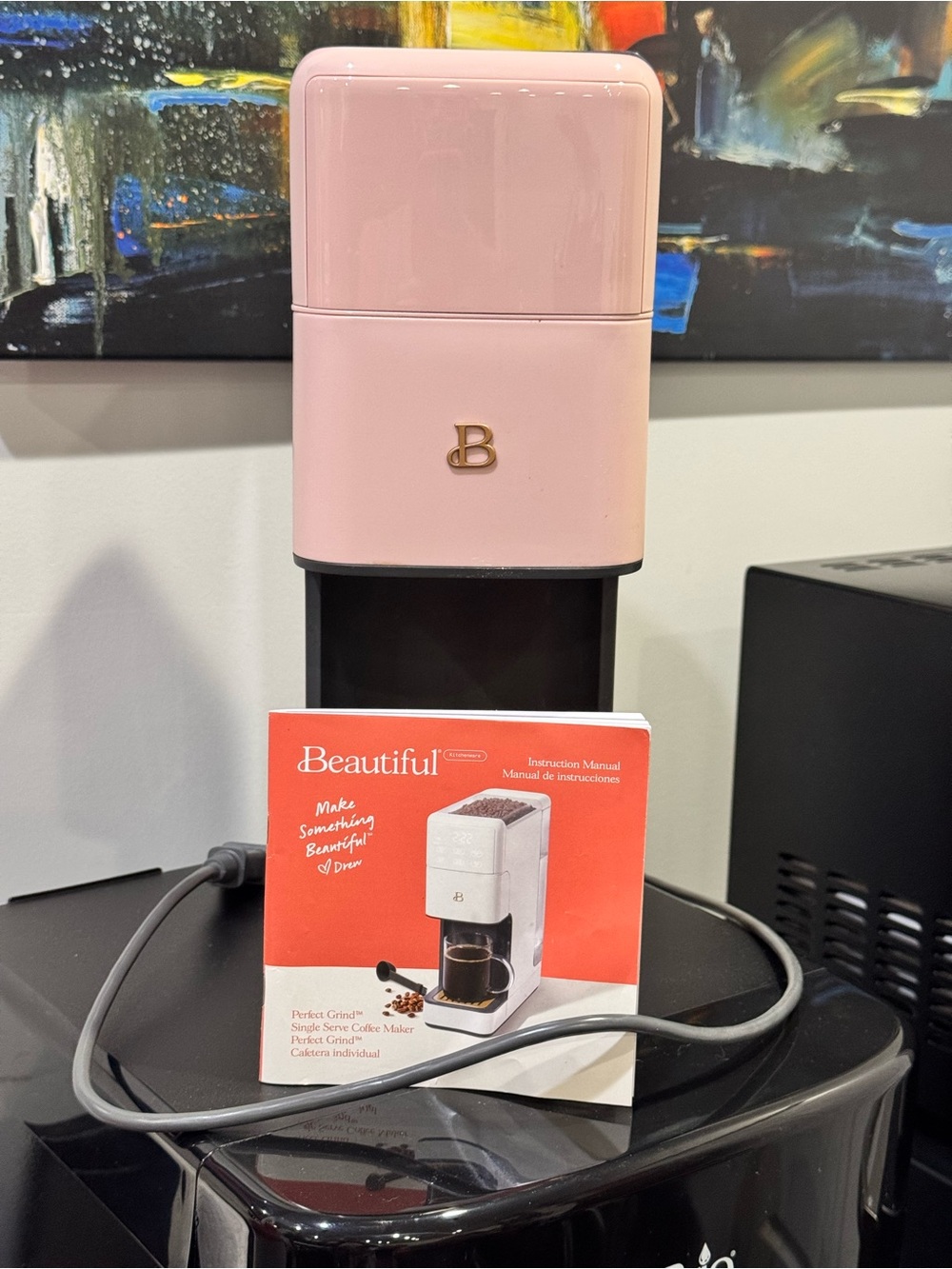 Single Drew Barrymore Serve Coffee Maker - Pink
